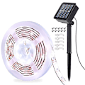 Miniatyrbilde 4 av 5: Solcelled RGB LED-lysstripe med 8 moduser, IP65, utendørs, 3 meter