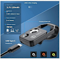 Miniatyrbillede 4 af 5: Nanozoom 200x Forstørrelseszoom, Nanozoom Mobiltelefonlinse - Fremragende 24X Magnifier