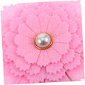 Miniatyrbillede 3 af 8: Håndlavet Corsage Stof Broche Sæt