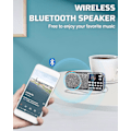 Pikkukuva 4 / 5: Kannettava Bluetooth-radio LED-taskulamppu, latautuva akku