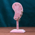 Miniatyrbillede 3 af 5: Mode Øreørings Display Stativ Multi-farvet Mikrofiber Øreørings Holder Øreklips Stud Smykke Display O