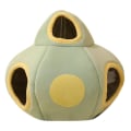Miniatyrbillede 1 af 4: Vinter Kattehus 2 i 1 Design Vaskbar Svampe Polyester