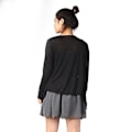 Pikkukuva 3 / 5: Sininen ja valkoinen posliini crop top -shortsit joustavalla vyötäröllä