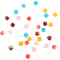 Pikkukuva 1 / 8: Lollipop-riipus, miniatyyri-tikkarit, korvakorukorut, avaimenperä