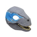 Miniatyrbillede 4 af 5: Latex Dinosaurmaske med Øjnefangende Åbning og Bevægelig Kæbe