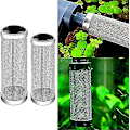 Miniatyrbillede 1 af 3: Akvarium Filterbeskytter 2 stk. Mesh Net Rustfrit Stål Fiskekum Beskytter