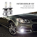 Miniatyrbilde 1 av 5: Høyeffektive Dekodere Vanntette H4 72W LED-Frontlykter