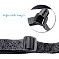 Miniatyrbillede 3 af 5: Webbing 25mm Sort Nylon Bagagerem Sort Siden Frigivelse Spænder Kuffert Bagagerem Gave