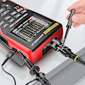 Miniatyrbilde 3 av 5: Aos02 2 i 1 Digital Oscilloskop Profesjonell Transistor Test Multimeter 48ms/s Samplingshastighet Profesjonell 10mhz