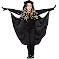 Pikkukuva 4 / 4: Lasten Musta Lepakkoasu Halloween Cosplay Setti