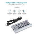 Miniatyrbillede 1 af 5: Leise-728 Smart Genopladelig Batterilader Aa Aaa Nicd Nimh
