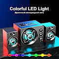 Miniatyrbillede 4 af 5: 2023 LED Computer Combo Højttalere Aux USB Bluetooth