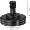 Miniatyrbild 8 av 8: Set med 4 st Tumskruvar för Kamerafäste 1/4 Tum Skruvadapter Snabbkoppling för Action