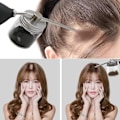 Miniatyrbilde 3 av 5: Aluminiumhette Talkumpulverblåser Puff Barber Talkumdispenserflaske
