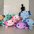Miniatyrbillede 3 af 5: Sød Axolotl Plysstof Fyldt Dyr, Blød Axolotl Plysdukke, Axolotl Plyslegetøj Til Børn Småbørn Piger Drenge Axolotl 7,9 Tommer