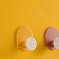 Miniatyrbillede 3 af 5: Klæbende vægkroge, praktiske vandtætte geometriske kroge, robuste vægophæng (12 stk.)