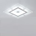 Miniatyrbillede 2 af 5: 42cm Geometrisk Flush Mount Akryl LED Dæmpbar Fjernbetjening
