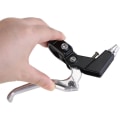 Miniatyrbilde 4 av 5: Sykkelbremsehåndtak Bremsespaker Universal Aluminium Legering Terrengsykkel Veisykkel Bremsespaker Svart Sølv Farge 1 Par