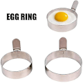 Miniatyrbillede 2 af 5: Stegeægform i Rustfrit Stål Ægform Non-stick 9cm