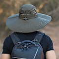Pikkukuva 4 / 5: Super Laaja Reuna Bucket Hat Upf50+ Vedenkestävä Aurinkohattu Kalastukseen Vaellukseen Leirintään C04*army Green