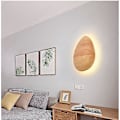 Miniatyrbillede 2 af 4: 8W LED Trævæglampe Sengelampe Soveværelse Varmt Lys