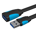 Miniatyrbild 1 av 5: Hög Hastighet USB 3.0 Hane/Hona Förlängningskabel för Data Synkronisering
