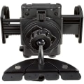 Miniatyrbilde 2 av 5: Mobiltelefonholder for bil, universell stativ, klemmefeste, GPS (1 stk, svart)