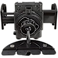 Miniatyrbillede 2 af 5: Slot Mobiltelefonholder Til Bil Universal Stativ Cradle Mount GPS (1 stk, sort)