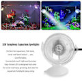 Miniatyrbillede 2 af 5: LED Vandtæt Akvarium Fiskekum Submersible Lys Lampe