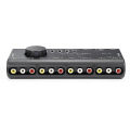 Miniatyrbillede 2 af 5: 4-i-1 AV RCA Switch Box Audio Video Splitter