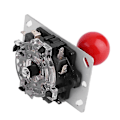 Miniatyrbild 3 av 5: Klassisk 8-vägs Arcad-Joystick Röd Kula