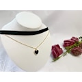 Miniatyrbillede 3 af 4: Momocat Halskæde Justerbar Rød Choker Krage Halskæder Til Kvinder Og Piger Chocker Halskæde