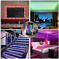 Miniatyrbillede 4 af 5: LED-Stripslys 20m Bluetooth Vandtæt DIY Farveskiftende