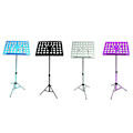 Miniatyrbillede 4 af 5: Flanger Fl-05r Foldbart Musikstativ Tripod Holder Med Taske - Sort