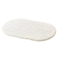 Miniatyrbilde 1 av 5: Lammeullteppe Ovale Absorberende Soverom Bad Soverom Sengerand Teppe