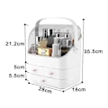 Miniatyrbillede 2 af 2: 3-lags Makeup Organizer Display Box Opbevarings Skuffer