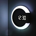 Pikkukuva 1 / 5: LED-seinäkello kaukosäätimellä, digitaalinen, ontto peili, lämpötila