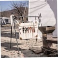 Miniatyrbillede 3 af 5: Canvas Dug Outdoor Camping Picnic Service Opbevaringspose Grill
