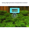 Miniatyrbillede 4 af 5: LED Digital Akvarietermometer Fisketank Vandtemperatur