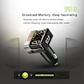 Miniatyrbilde 2 av 5: A7 Sikkerhetsbil Digitalt Display Bluetooth MP3-spiller