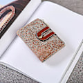 Miniatyrbillede 5 af 5: Dames RFID Lille Bifold Læderpung Dame Mini Lynlås Pengepung ID Kort Lomme, Slank Kompakt Tynd (1 stk, sort)