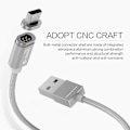 Miniatyrbillede 1 af 5: Wsken Magnetisk Opladningskabel Android Mini Adapter