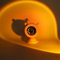 Miniatyrbillede 2 af 5: Regnbue Natlys Projektor Kat/kanin Øre Mini Usb Solnedgang Lys Lampe Red Light