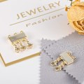 Miniatyrbillede 4 af 5: Halskæderemme. 2 stk Lmell 14k Forgyldt Halskæde Lagdelte Remme