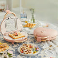 Miniatyrbilde 1 av 5: 3-i-1 Elektrisk Vaffeljern, Sandwichpresse, Bobleeggkake