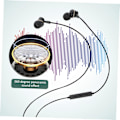 Miniatyrbilde 8 av 8: USB Type-C Hodetelefoner Støyreduserende In-ear Headset Mikrofon for Telefon/Nettbrett