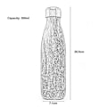 Miniatyrbillede 3 af 4: 500ml Dobbelt Væg Vakuum Rustfrit Stål Vandflaske