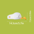 Miniatyrbillede 5 af 5: 2023 USB Genopladelig Mini Håndvarmer 2-i-1 Powerbank