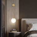 Miniatyrbilde 1 av 2: Matte LED Vegglamper i Nordisk Stil - Sconces for Stue