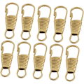 Miniatyrbild 1 av 8: Dragkedja Slider Dragare Set 10st DIY Tillbehör för Bagage Kläder Skor Fickor Lätt att Fästa
